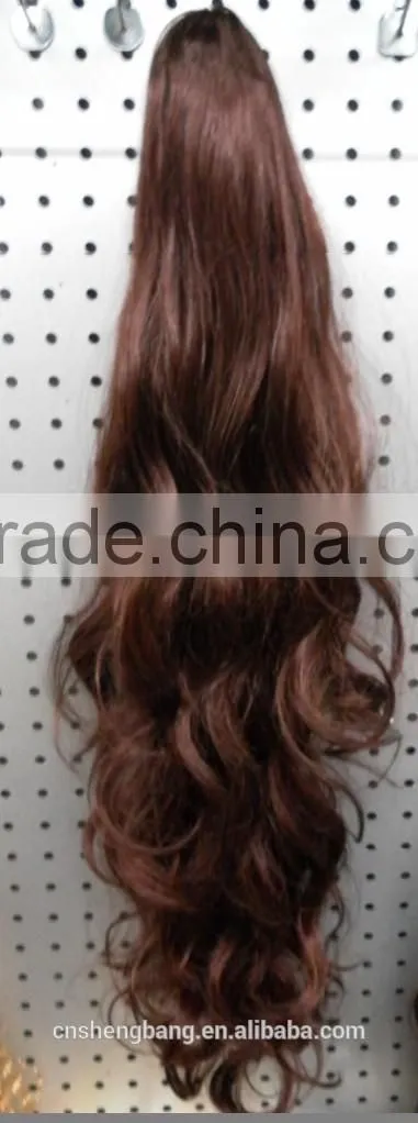 wholesale wigs synthetic hair wig hair extension ponytail wig