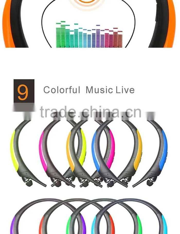 Mini Lightweight Wireless Stereo Sports running Bluetooth earphone Headphones Headsets