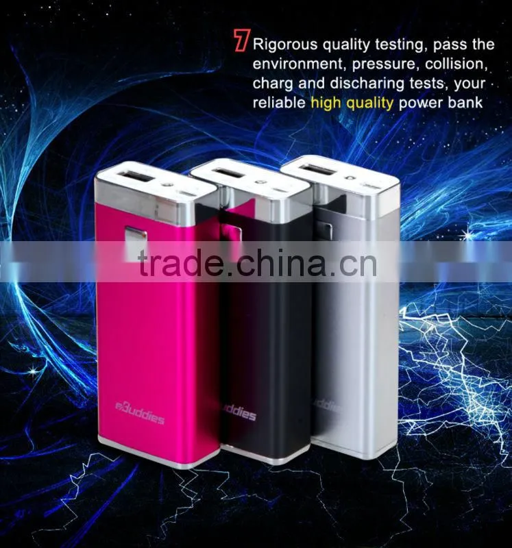 2016 smart idea 6000mAh emergency battery charger power bank with customize logo