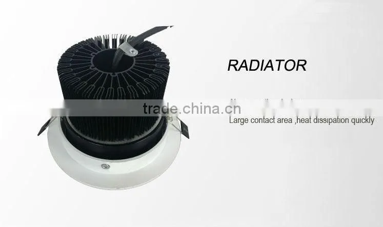9w dimmable aluminum led outdoor down lighting