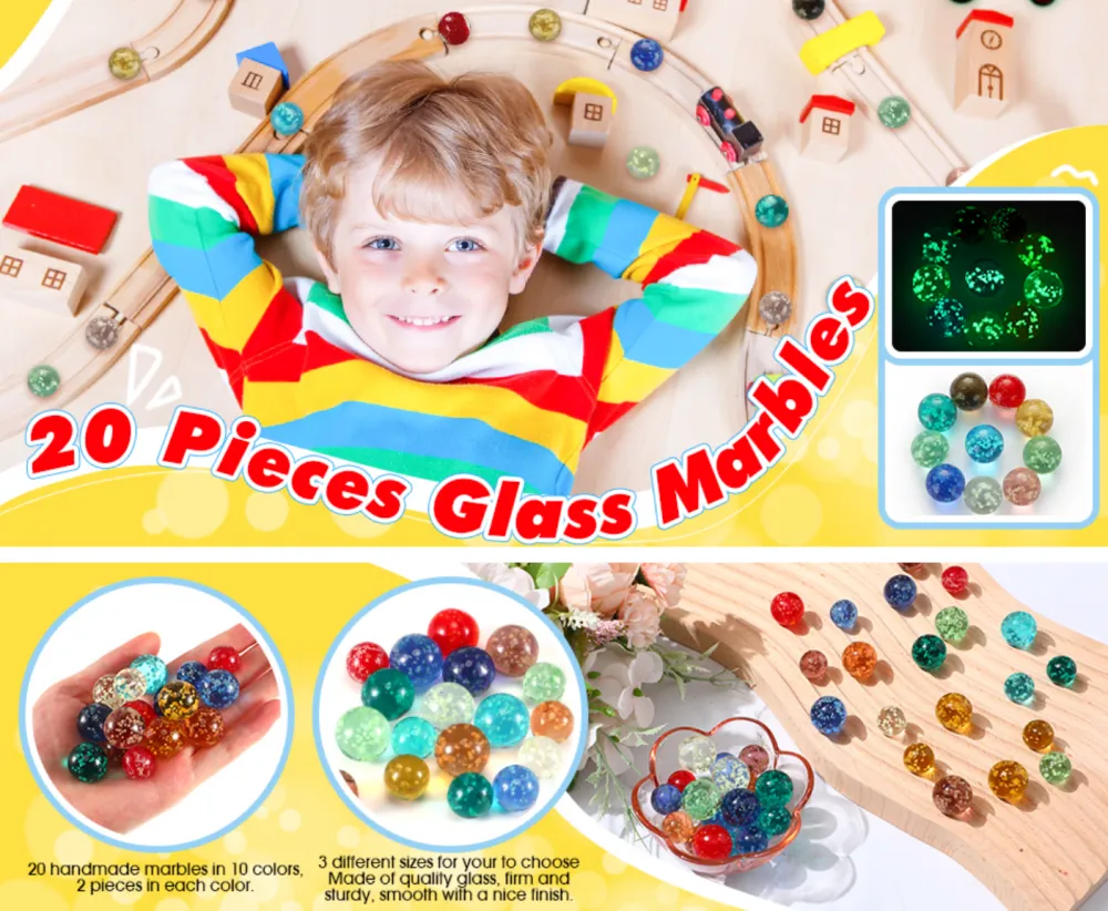 Luminous Glass Marbles: Spark Kids’ Science Exploration & DIY Creativity