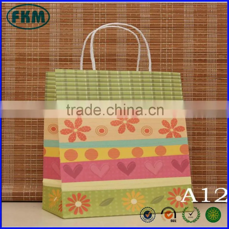 High Quality And Fancy Customized Printed Paper Shopping Bag
