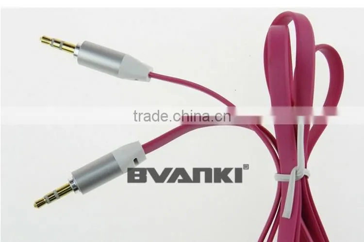 promotional gift 1m 3.5mm male aux audio plug jack to usb 2.0 female usb cable male to male headphone splitter jack 3.5mm
