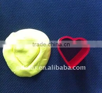 Heart Shaped Romantic Plastic Biscuit Mold