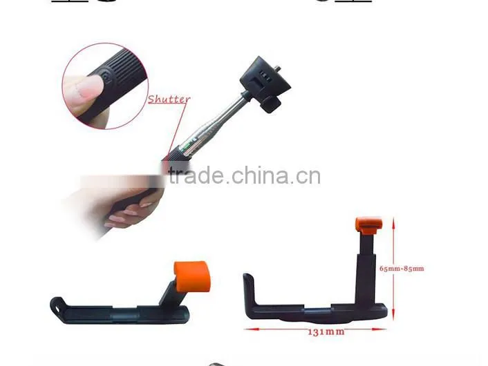 2015 cute cartoon monopod selfie stick