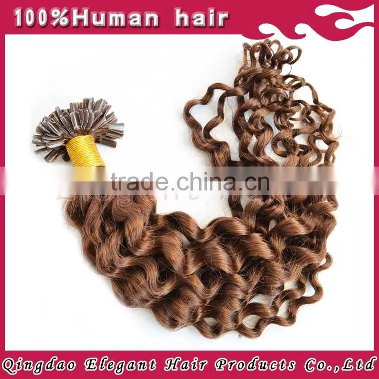 Alibaba express brazil 100% virgin human hair african nail tips hair extension
