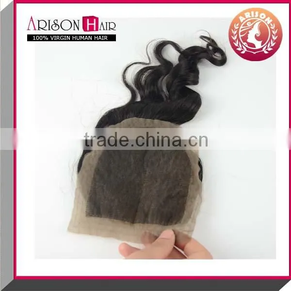 grade 7Avirgin brazilian closure straight lace closure remy lace front closure with baby hair