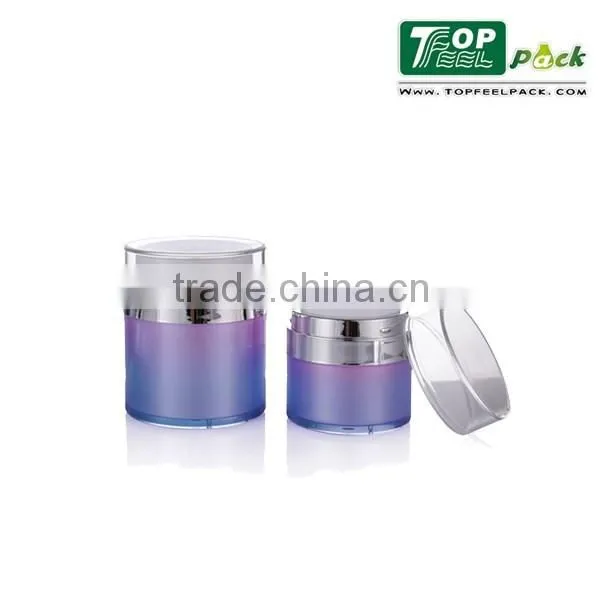 High quality acrylic airless pump jar for cream 15g/30g/50g