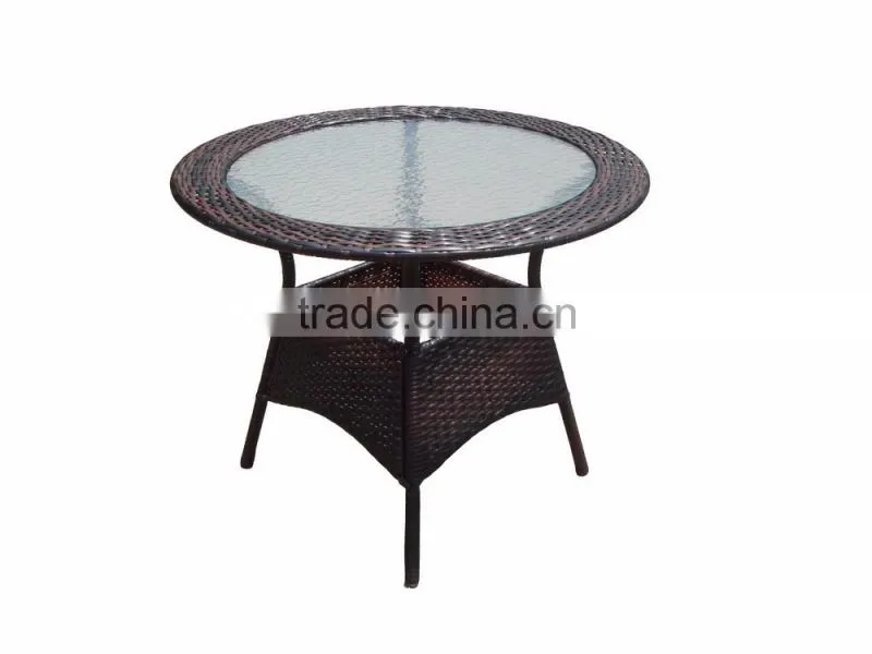 Table And Chair In Wicker Rattan Set Room Dining Garden Outdoor Furniture Rattan