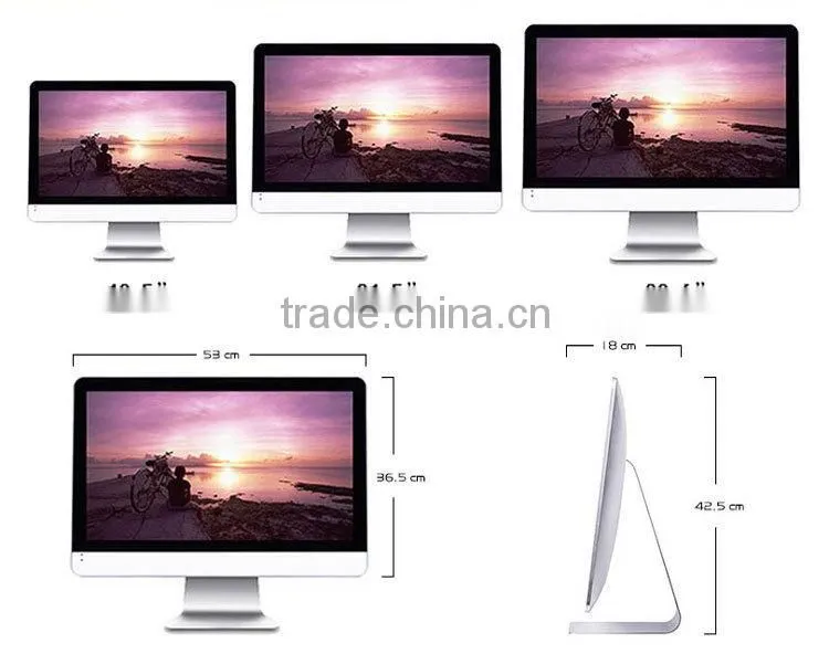 Chinese Factory,2015 NEWEST Retail/Wholesale HD 21.5"/23.5"/27" inch LED monitor with VAG and DVI