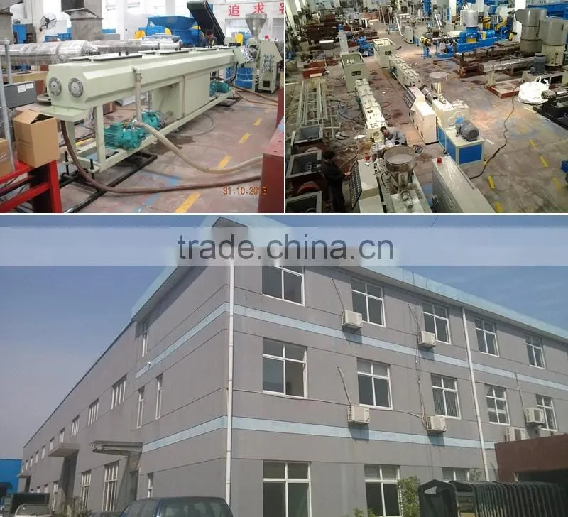 PVC double pipe extrusion machine