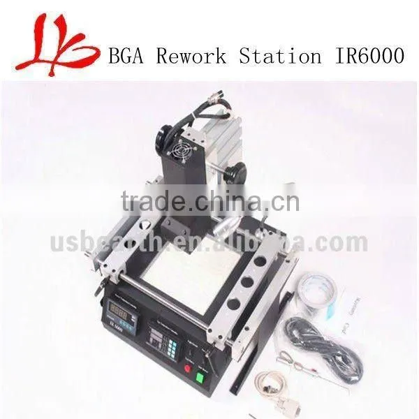 High-tech BGA IR6000 Infrared Rework Station With Reballing Kits