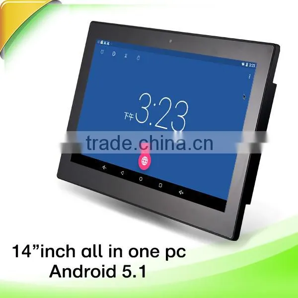 china manufacturer cheap android 5.1 touch screen all in one pc for different size