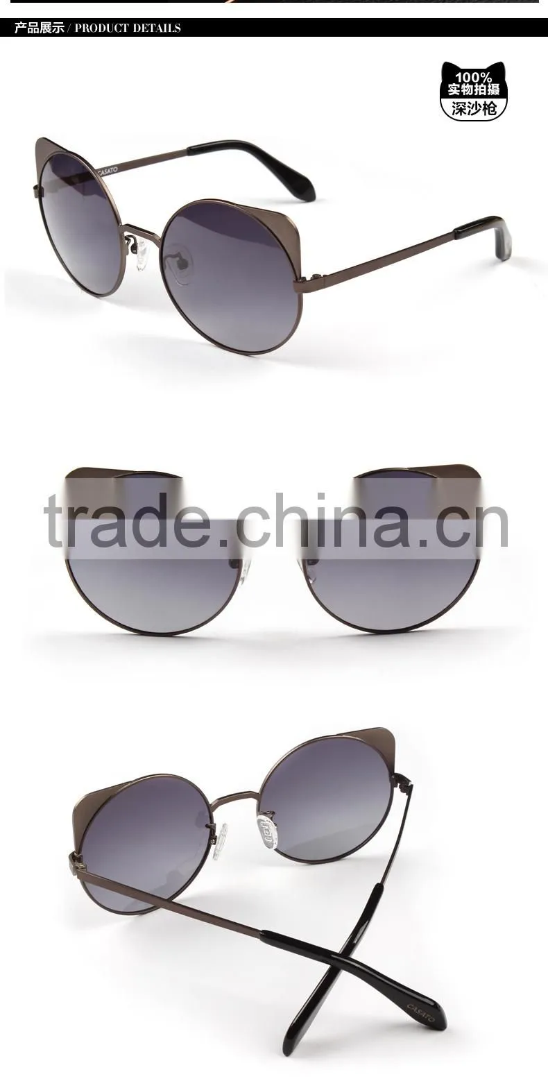 CASATO hot selling Cat eye sunglasses new product women sunglasses