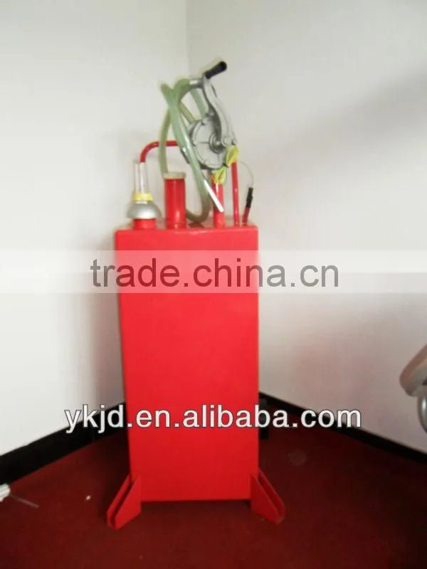 30 GALLON GAS CADDY ,MANUAL MACHINE PART