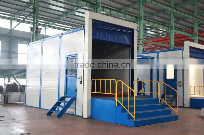 CE certificated sand peening booth /sandblasting chamber