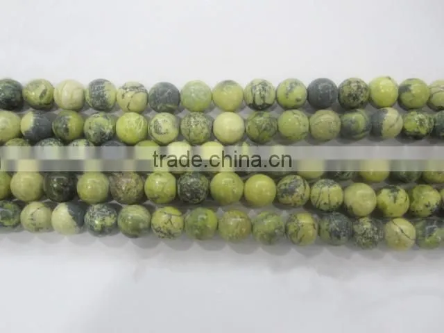 Network stone round beads, semi precious stone, wholesale beads