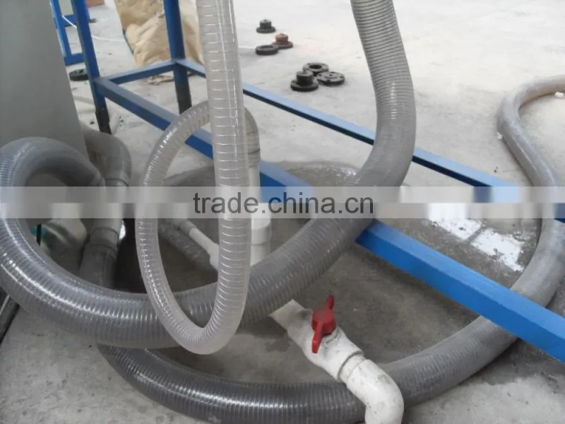 Durable Industrial Water Conveying Minus Pressure Small Bending Radius Treatment Pvc Spiral Hose