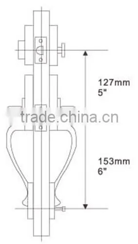 Zinc alloy / High quality / outdoor gate lock
