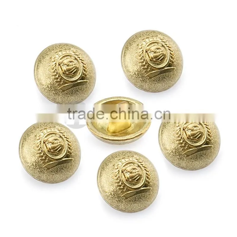 Sequins Decorative Gold Metal Button and one Hole Buttons Product Type snap