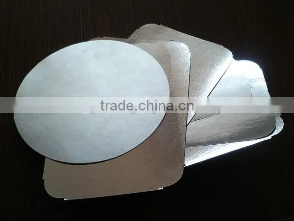 Great quality aluminum foil container paper lid