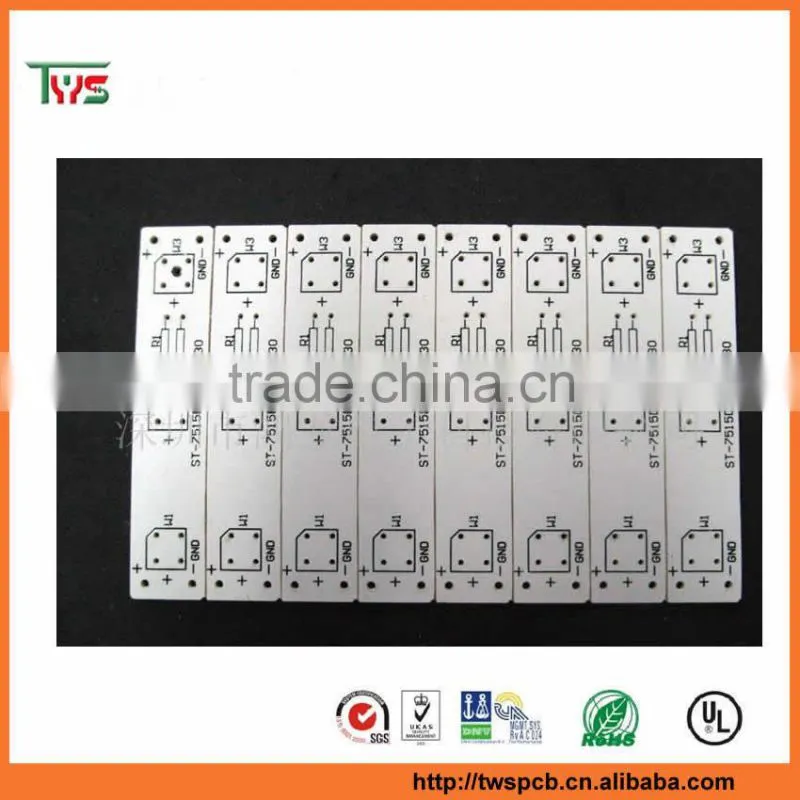 wholesale alibaba led lighting pcb linear aluminum pcb for t8 lighting