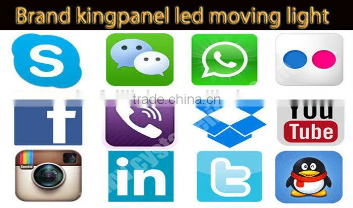 Kingpanel--Unlimited Continuous Flexible Rotation Matrix KINGPANEL LED Moving Head Light
