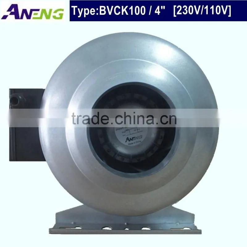 6 inch high efficiency inline fan with 2016 new design housing