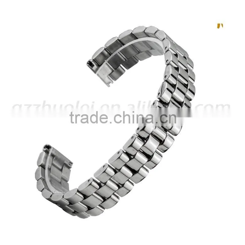 Milanese Classic Buckle Stainless Steel Watchband 15mm