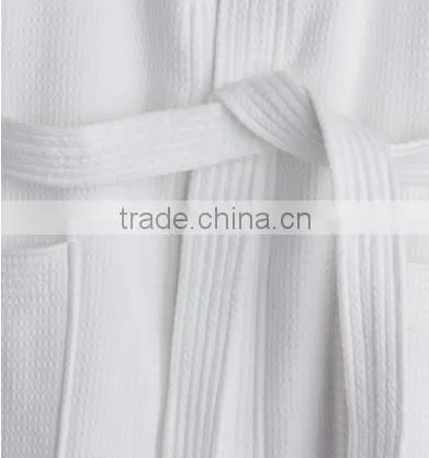 adults fashion 100% cotton hotel bathrobe
