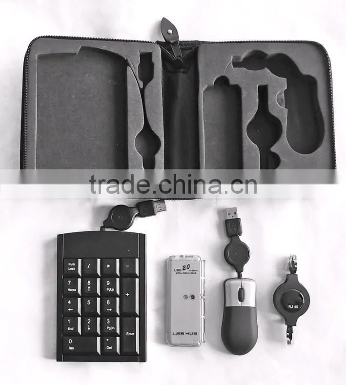 Customized Promotional Gift Portable Laptop Travel Set