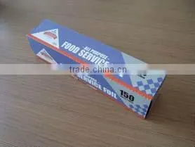 heavy duty aluminium foil roll for food packing/kitchen use/food freeze