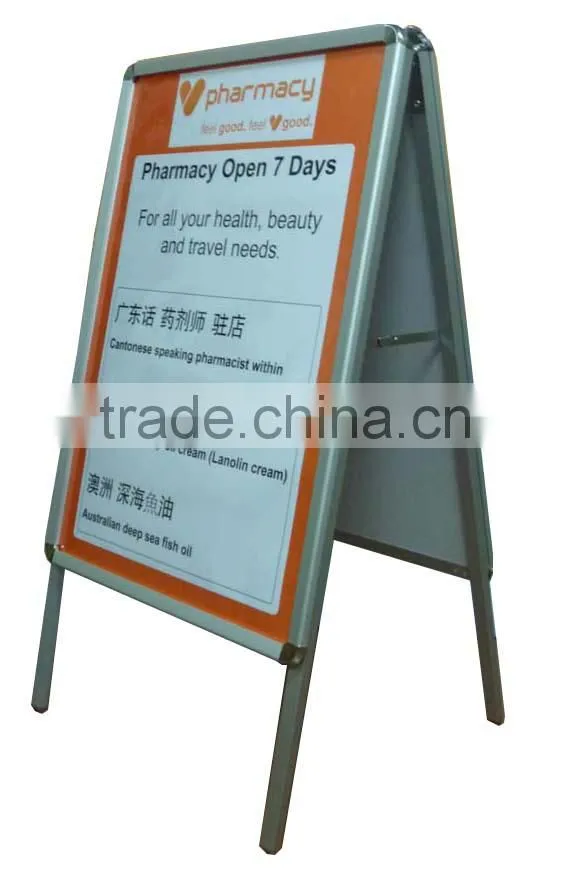 Sidewalk A Frame Poster Stand