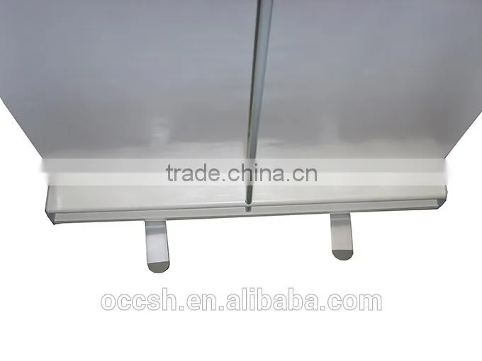 economic roll up plastic strengthen banner stand