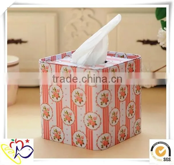 alibaba china supplier metal tissue box/square tin box/christmas boxes