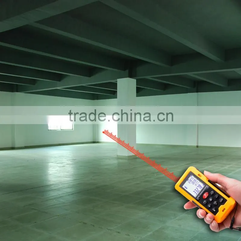 Area Volume Measurer Range Finder Accuracy 1.5mm 40m/131ft Laser Distance Meter