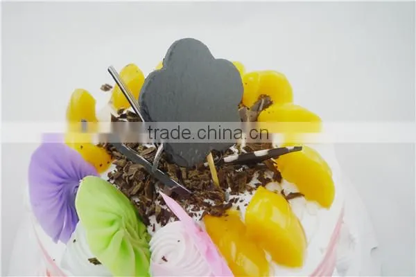 Nice natural slate cupcake toppers wholesale