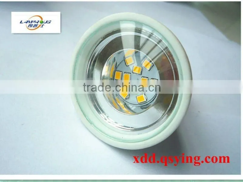 430LM 4W 8pcs SMD3528 Epistar chips 85~265V led spot housing light ceramic spot light