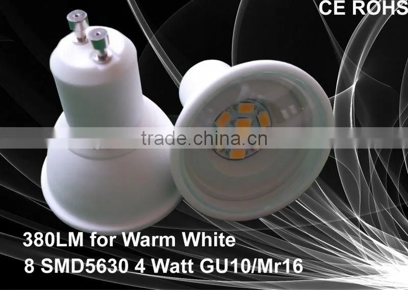 gu10 ceramic base led lamp 4w