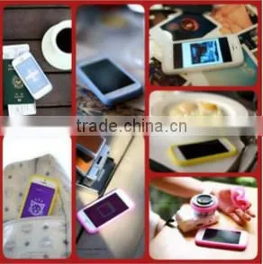 silicone Universal Luminous Wristbands Design Bumper Cases for mobile Phone