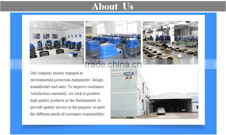 China Best selling batteried electric dust sweeper