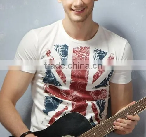 Cotton short sleeve T-shirt in summer for top fashion men t shirt