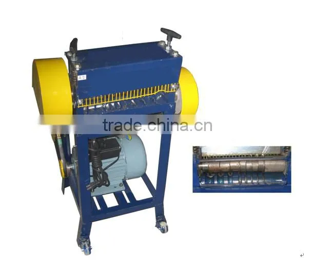 High quality cable wire stripping machine /waste wire stripper machine/wire recyling machinery plant