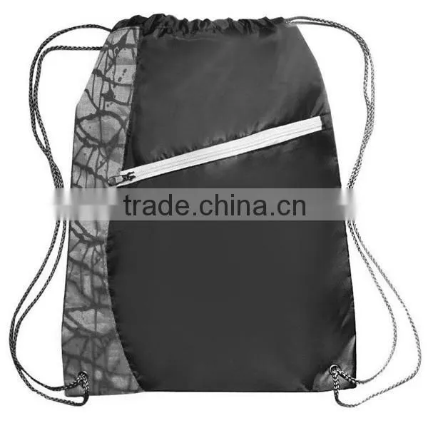 Basic Sackpack Cinch Drawstring Gym Sack Bag