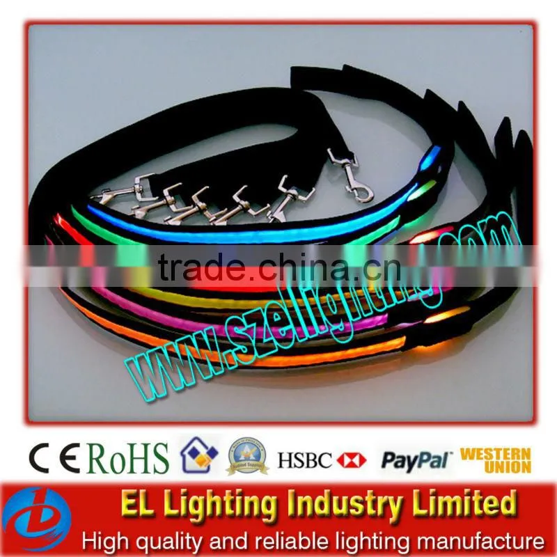 cheap and safe led pet leashes