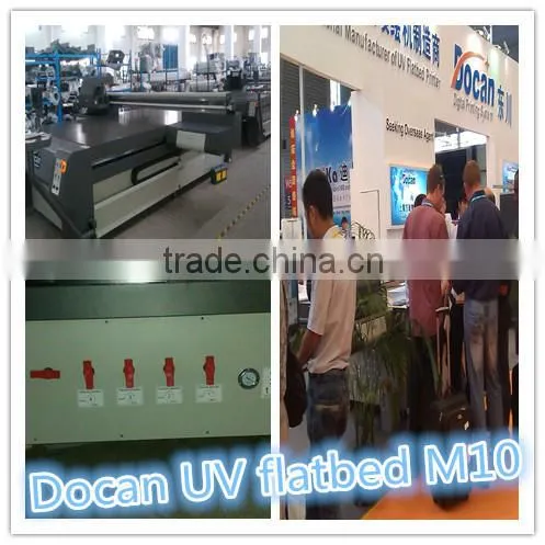 Docan UV digital glass printing machine flatbed printer machine uv2030