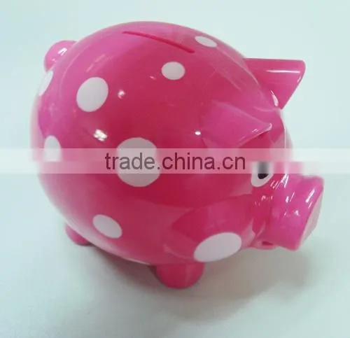 Piggy bank designed for coin collection