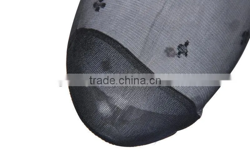 Bulk wholesale jacquard transparent socks for women custom young girls socks 4288