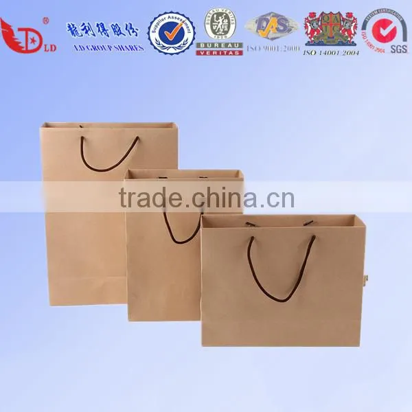 Design brown kraft paper bag, kraft paper bag for cement