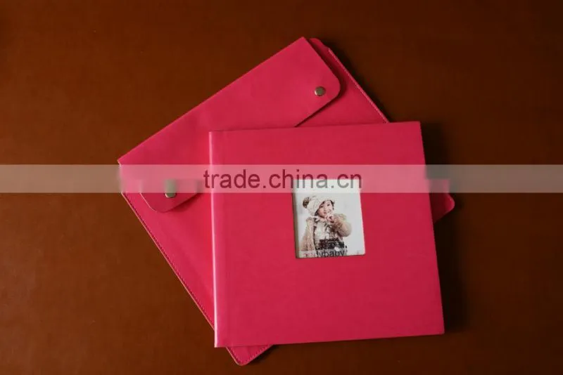 Large capacity wedding photo album cover